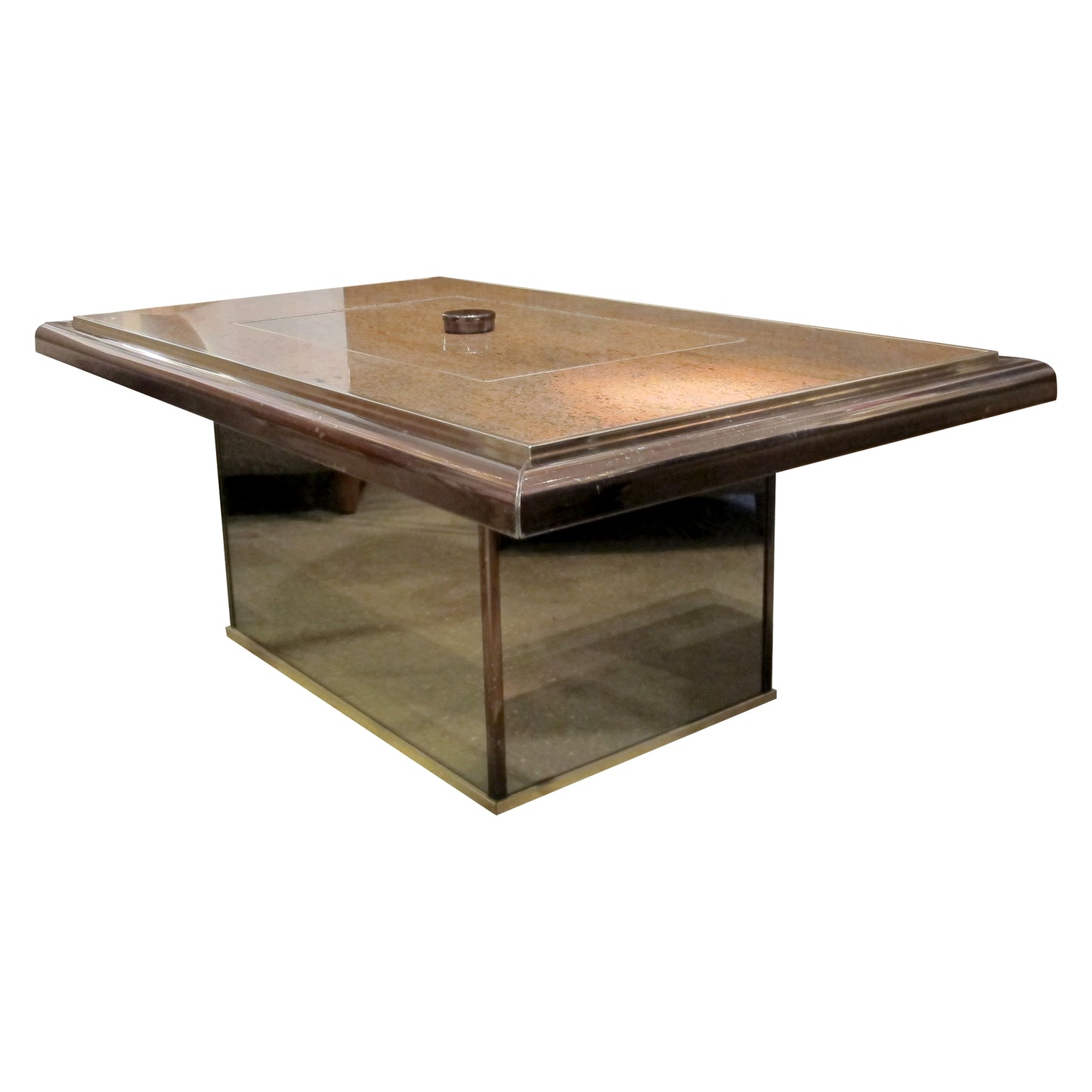 Granite Bar Coffee Table by Fedam, Belgium, 1980s