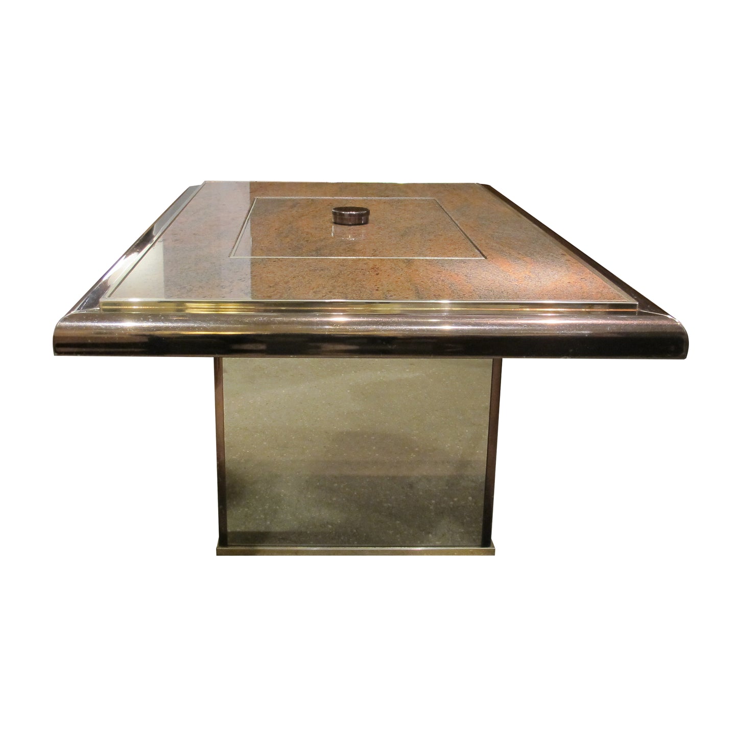 Granite Bar Coffee Table by Fedam, Belgium, 1980s
