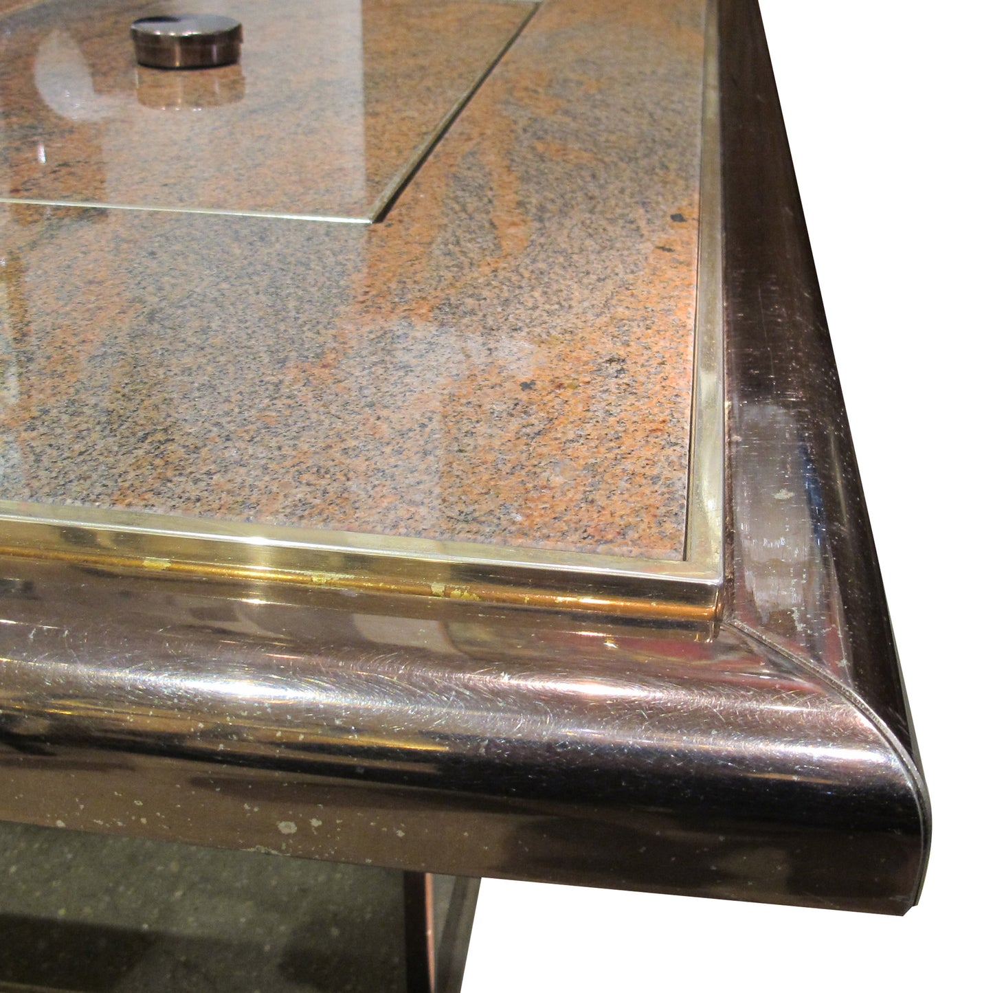 Granite Bar Coffee Table by Fedam, Belgium, 1980s