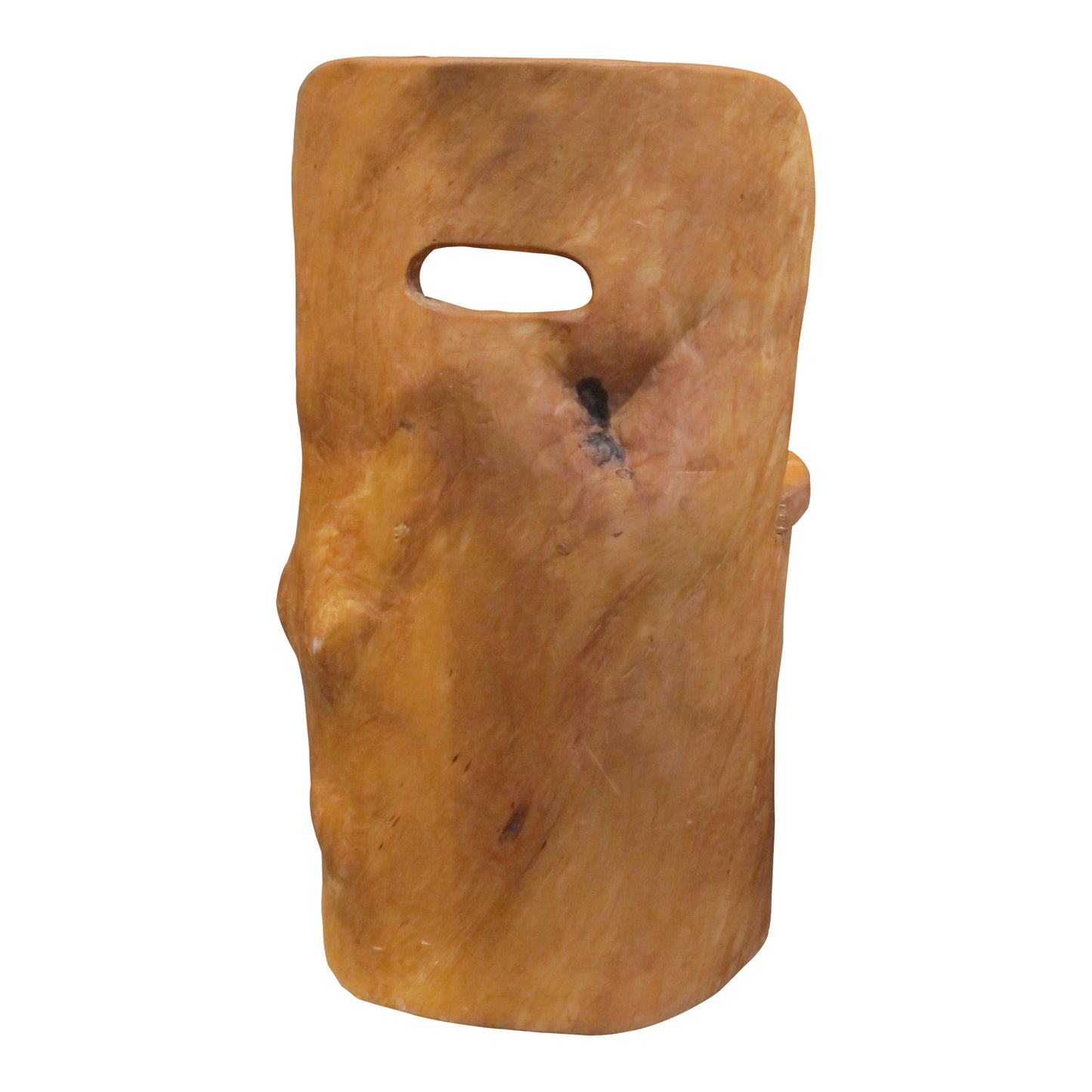 Pair of Mid-Century Swedish Pine Kubbestol Stools