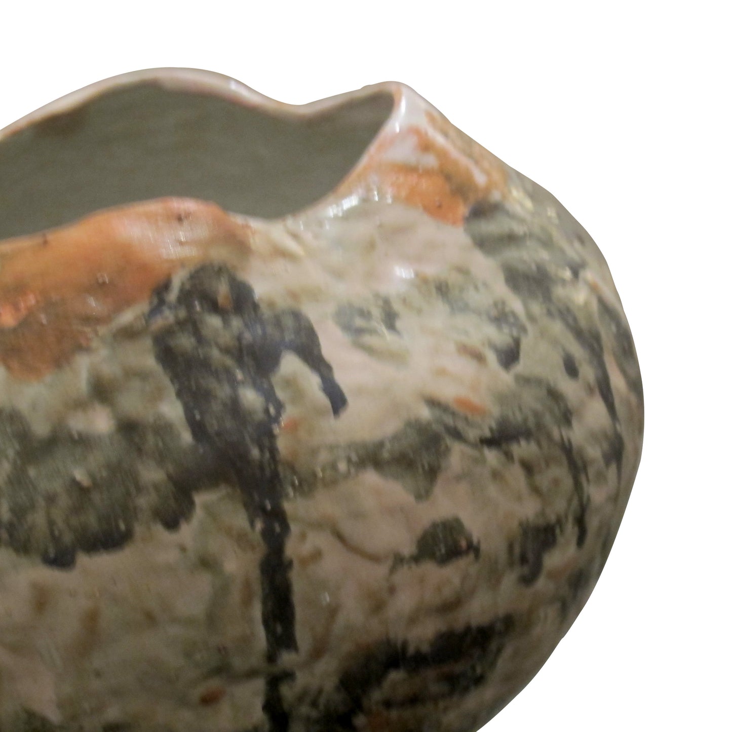 Organic Glazed Ceramic Vases, West Germany, 1970s