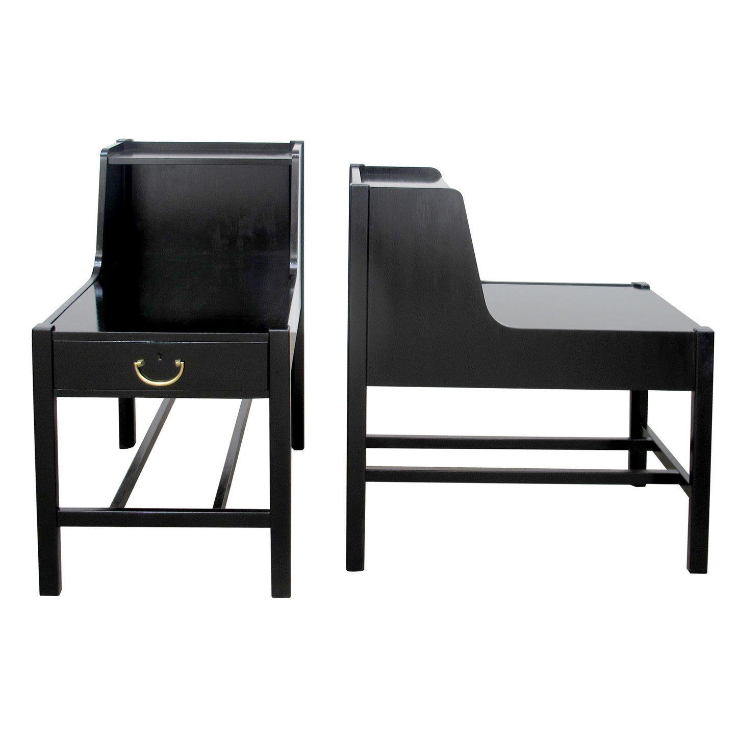 Pair of Swedish Bedside Tables / Side Tables, 1950s