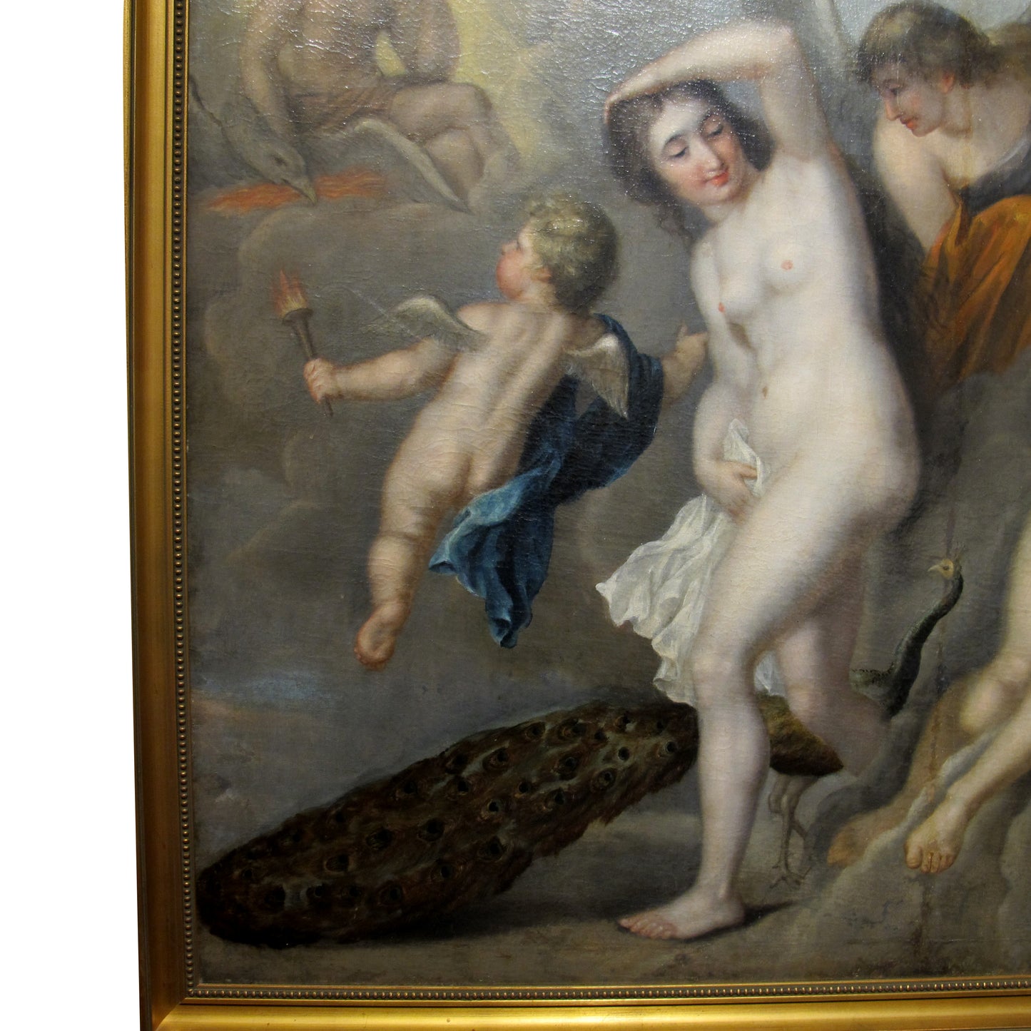 Mythological Scene with Venus and Cupid – Circle of Georg Engelhard Schröder (18th Century)