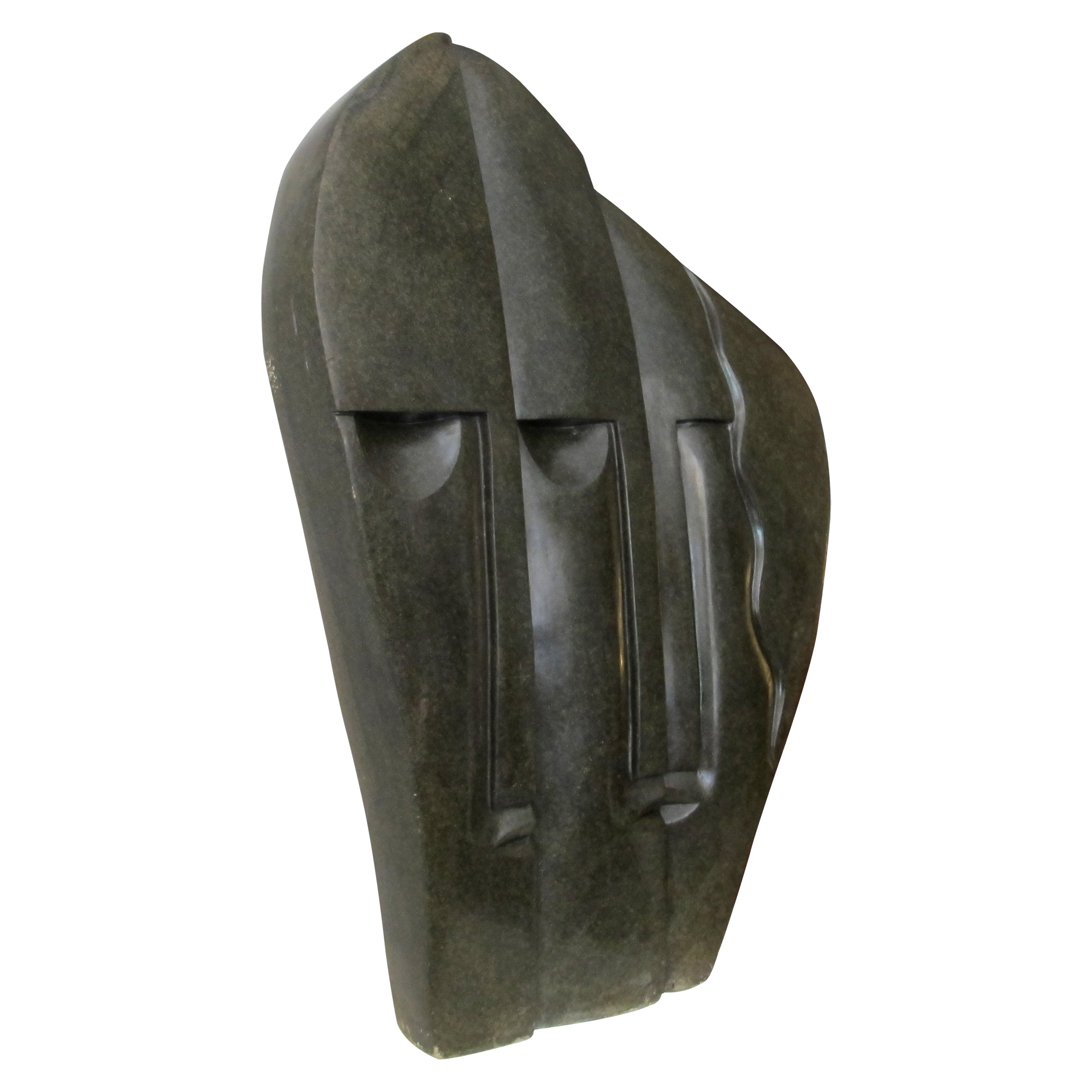 Roger Rohall Springstone Large Mid-Century Springstone Sculpture of Three Wise Men – Les Trois ...
