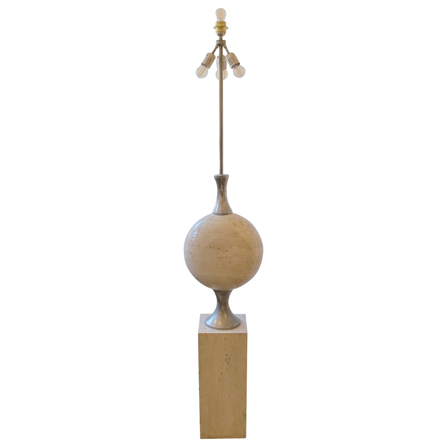 Tall Floor Lamp by Philippe Barbier for Maison Barbier, France, circa 1970s