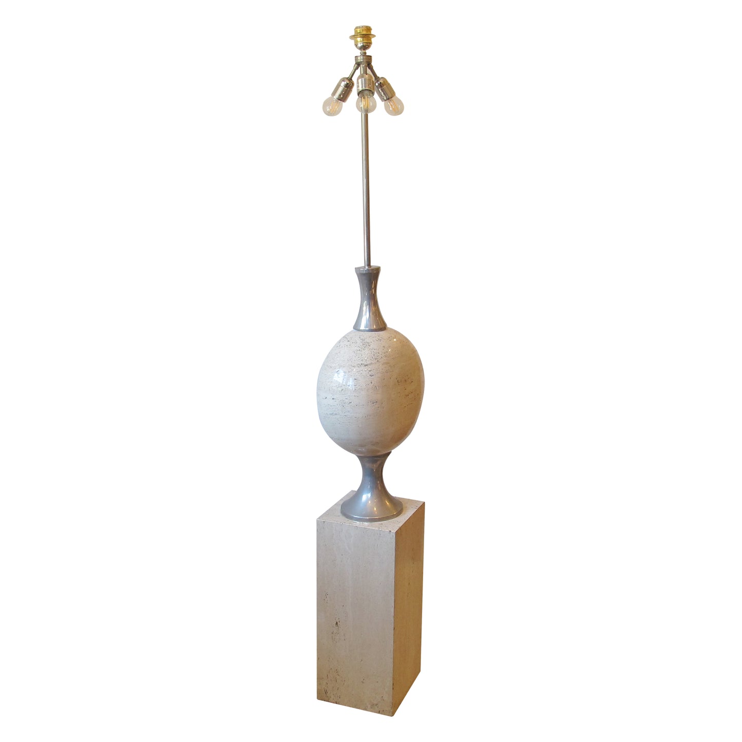 Tall Floor Lamp by Philippe Barbier for Maison Barbier, France, circa 1970s