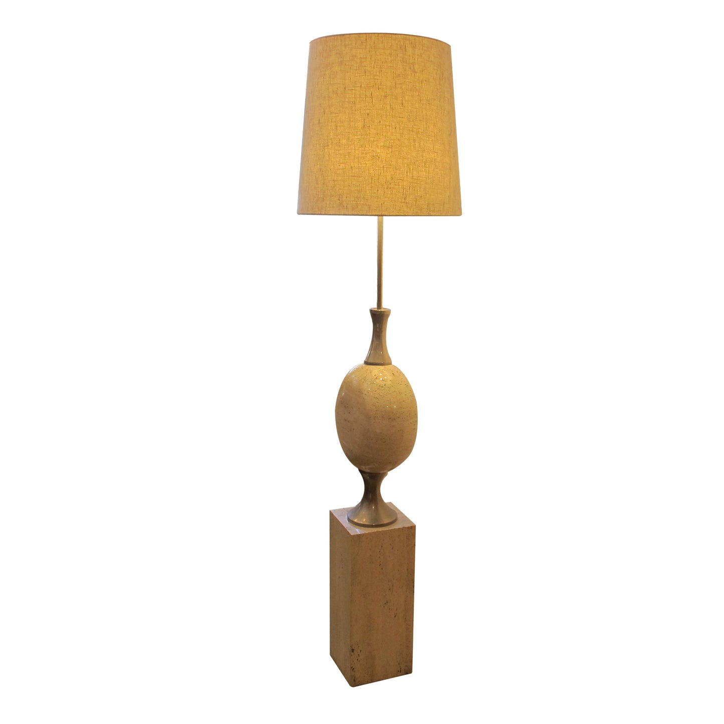 Tall Floor Lamp by Philippe Barbier for Maison Barbier, France, circa 1970s