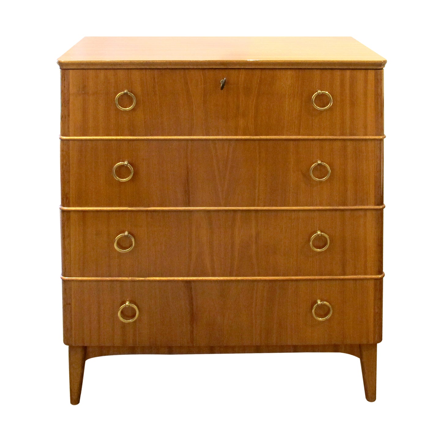 Mid-Century Tall Chest of Drawers, Swedish