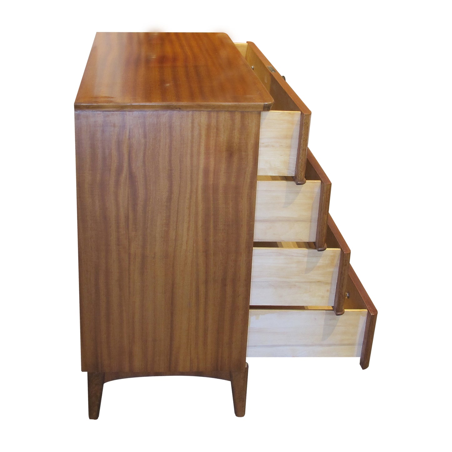 Mid-Century Tall Chest of Drawers, Swedish