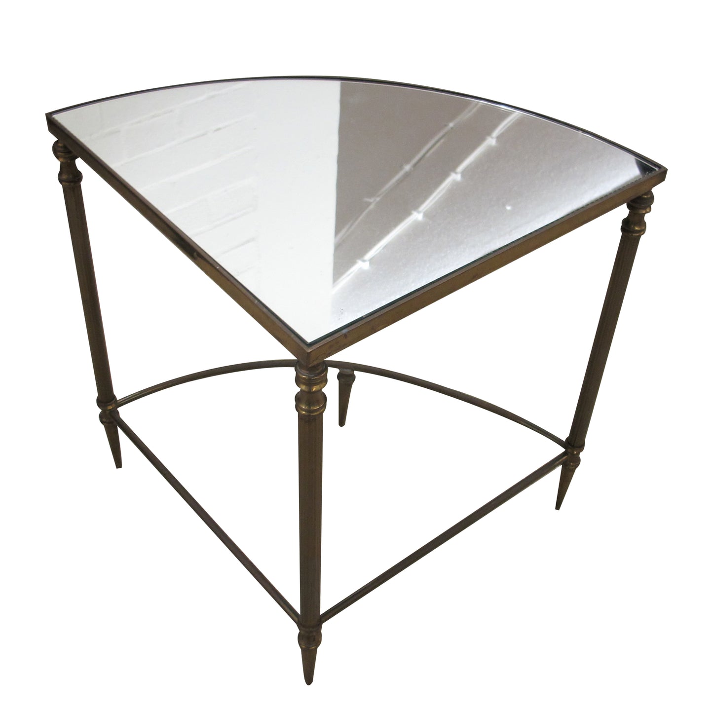Mid-Century Maison Lancel Style Four-Piece Mirrored Tables