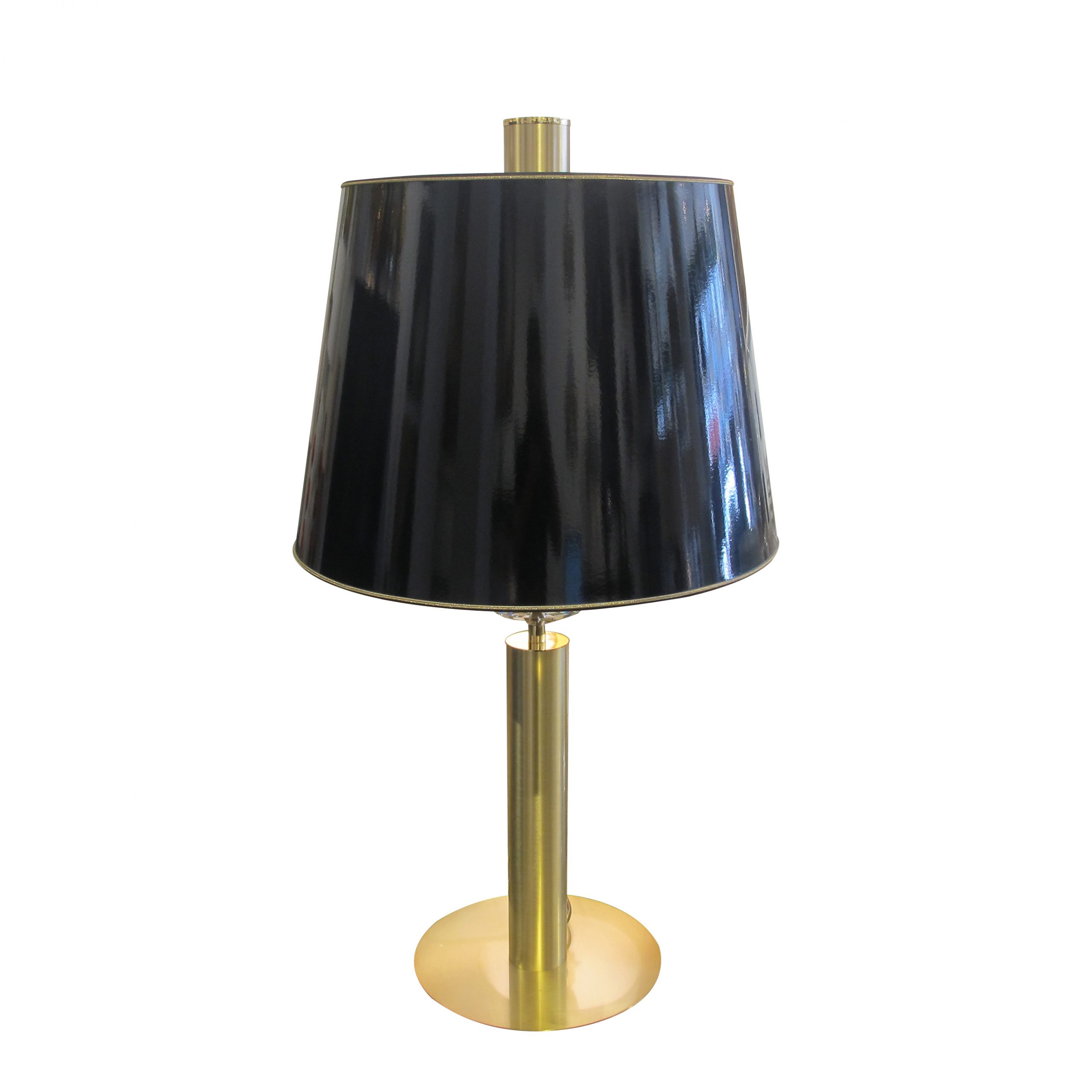 A very large pair of brass table lamps - Les Trois Garcons Interiors