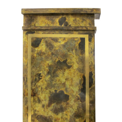 1970s Spanish Neo-Classical Style Brass Display Cabinet – Vitrine - Image 5